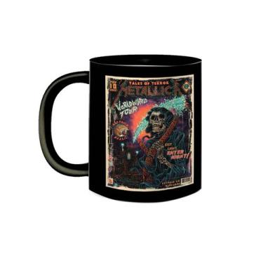 Imagem de Caneca Metallica Poster Show Metallica São Paulo Brasil 2022 - LaVince