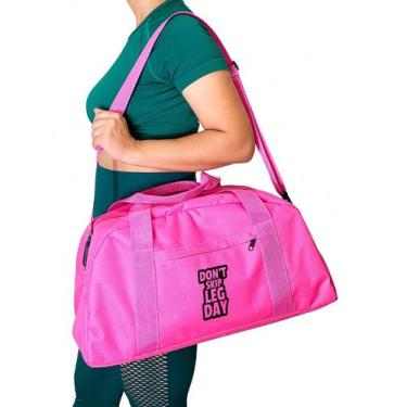 Imagem de Mala grande Nylon Academia - Don't skip leg  day - Bolsa para Homens e