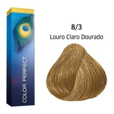 Imagem de Wella Tintura Color Perfect  8 / 3  Louro Claro Dourado   60g