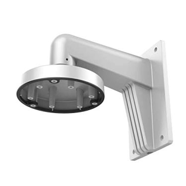 Imagem de WMS WML DS-1273ZJ-140 / DS-1273ZJ-PT6 PC140 PT6 Suporte de montagem de parede para ambientes externos para câmeras de torre compatíveis com trilhas, branco, pacote com 1
