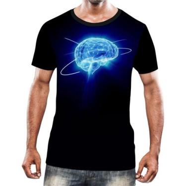 Imagem de Camisa Camiseta Cérebro Inteligência Mental Psicologia HD 3 - Enjoy Sh