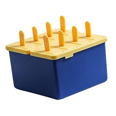 Imagem de Sorvete de 8 Grades Com Tampa S Confiável DIY Fácil Descongelamento Barra de Gelo para Cozinha Restaur G Roxo o Molde de Barra de Gelo você Pode Liberar Sua Criatividade e en a F