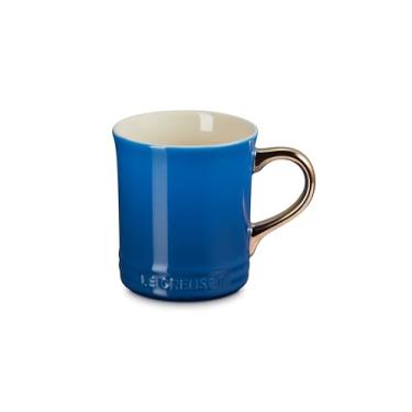 Imagem de Le Creuset Caneca Vancouver com alça metálica dourada, 400 ml, Marselha