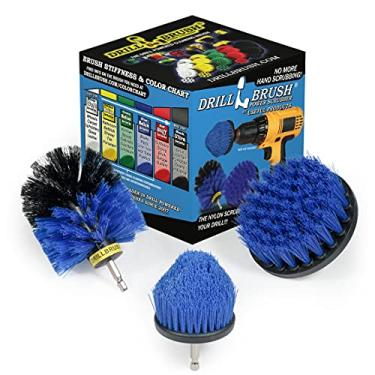 Imagem de Drill Brush Power Scrubber by Useful Products - Acessórios de tanque de peixe – Acessórios de barco – Acessórios de aquário – Escova de piscina – Kit de escova de perfuração – Acessórios de peixe Betta – Limpador de tanque de peixe