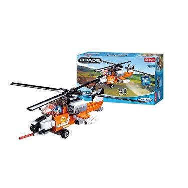 Imagem de Blocos de Montar Cidade Combate ao Incêndio 129 peças Xalingo