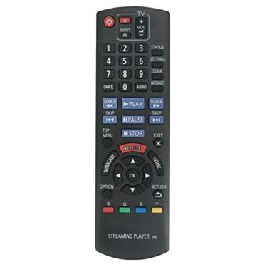 Imagem de N2QAYB000886 Controle remoto substituto compatível com leitor de streaming de Blu-ray Panasonic DMP-MST60 DMP-MS10