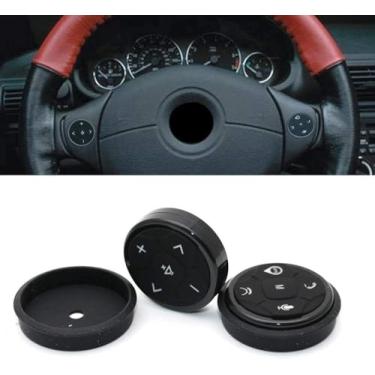 Imagem de Controle de volante de carro, botão de DVD, universal sem fio, navegação, GPS Android, botões de controle remoto do volante do carro