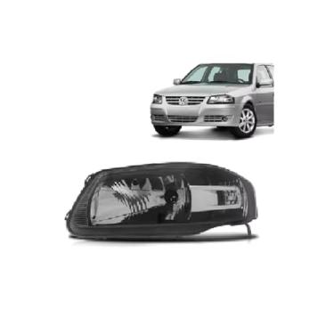 Imagem de Farol Gol G4 2006 ate 2009 Mascara Negra Lado Esquerdo Importado