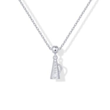 Imagem de PAVOI Colares femininos com pingente extravagante banhado a ouro 14 K - Corrente deslizante ajustável, pacote de pingentes delicados - Conjunto de pingentes de pérolas de zircônia cúbica