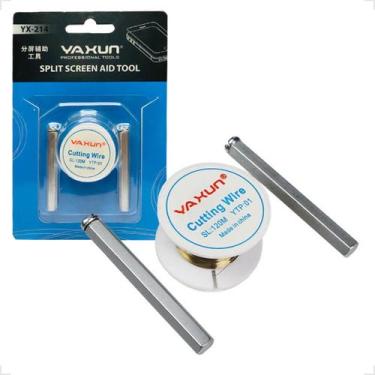 Imagem de Fio de Aço Com Manopla Para Separar Touch De Lcd Yaxun YX-214