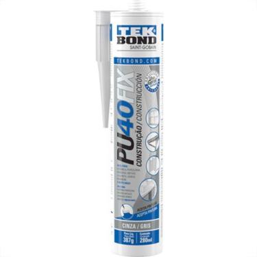 Imagem de Cola Selante Pu40 Fix Tekbond Cinza 387G