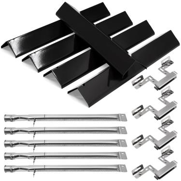 Imagem de Hiorucet GR2210601-MM-00 Peça de substituição para churrasqueira Members Mark, GR2210601-MM-00 Flame Tamer 16261 Burner 09431 Crossover, peças de reposição para churrasqueira Rankam para queimador de