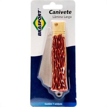 Imagem de Canivete Brasfort Inox Larga 8119