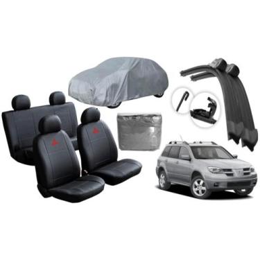 Imagem de Kit Capa Automotiva Outlander 2001 a 2006 + Capa de Cobertura e Limpad