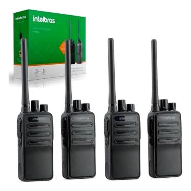 Imagem de 2 Pares Rádio Comunicador Intelbras RC 3002, Walkie Talkie, Comunicação Sem Operadora, Recarga Rápida
