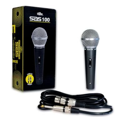 Imagem de Microfone com Fio Santo Angelo SAS 100 Cardioide