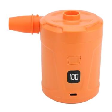 Imagem de Bóia de Ar Elétrico Leve e Duradouro para o Colchão de Ar Inflável Camping Air Almofada (Laranja)