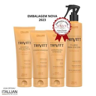 Imagem de Kit Home Care Trivitt com Hidratação + Fluido para Escova - Itallian H