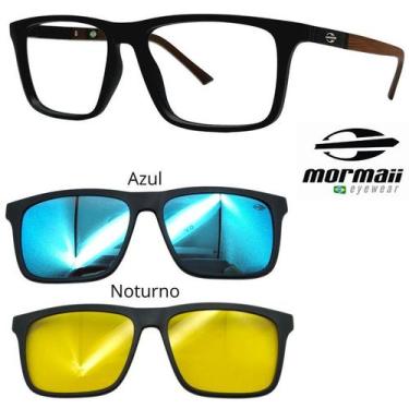 Imagem de Armação de Grau Mormaii Swap 4 6112 AFW com 2 Clipons AN, Afw