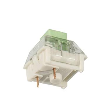 Imagem de Pacote com 10 interruptores Kailh Box Jade RGB SMD para teclado mecânico de jogos 3 pinos interruptores IP56 à prova d'água compatíveis Cherry MX Switches