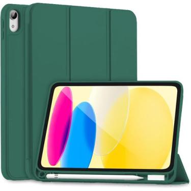 Imagem de Capa Smart compatível com iPad 10ª geração com suporte para Pencil - S