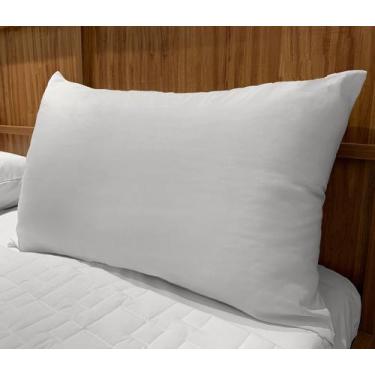 Imagem de Travesseiro King 50x90cm Hotel Silicionado Suporte Alto - Lufamar
