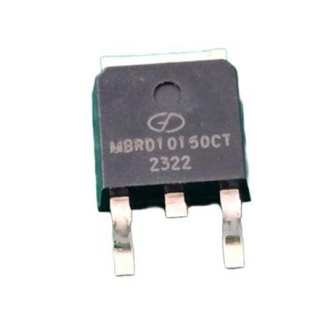 Imagem de 10x Diodo Schottky Mbrd10150ct 10amp 150v Smd to252