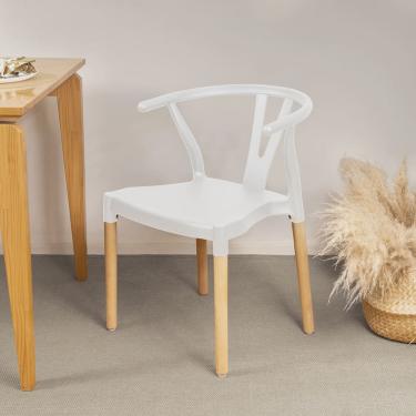 Imagem de Cadeira de Jantar Wishbone CabeCasa