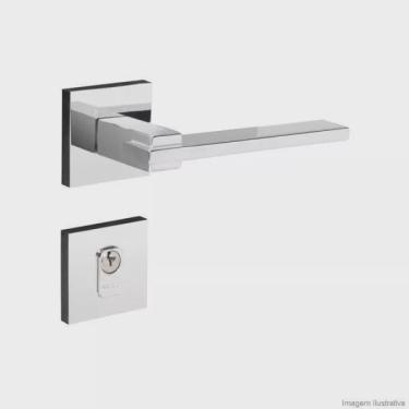 Imagem de Fechadura Externa Aço Zamac Ina 221-90 Pado Cromado