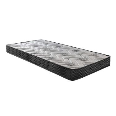 Imagem de Colchão Espuma D45 Pasquale Wave Preto-Paropas Solteiro 88x188
