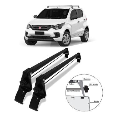 Imagem de Rack De Teto Fiat Mobi Bagageiro