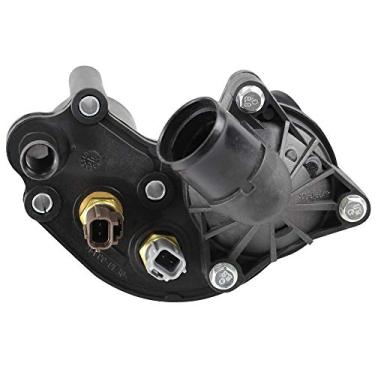 Imagem de MYSMOT Caixa de termostato com conjunto de kit de 2 sensores para Ford Explorer 1997-2001/1998-2001 Mercury Mountaineer 4.0L V6 YU3Z8A586AA 902-204