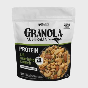Imagem de Granola Keto Protein Sal Marinho Crunch Hart's 200g