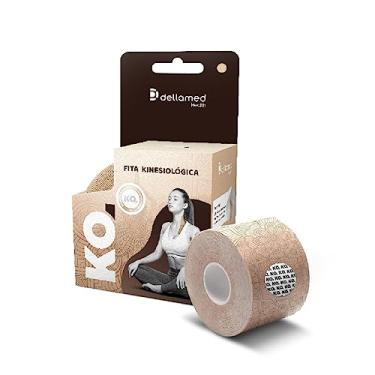 Imagem de Bandagem Elástica Adesiva Kinesiológica Dellamed - TATTOO SAND