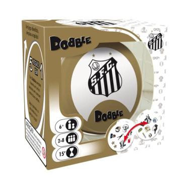 Imagem de Galápagos, Dobble: Futebol - Santos, Jogo de Cartas para Amigos, 2-8 jogadores, 15 minutos por partida