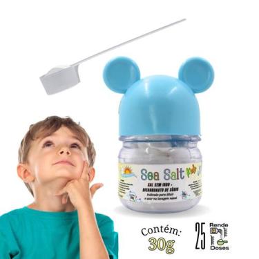 Imagem de Sal Lavagem Nasal Sem Iodo Infantil Personagem Cores 30g - Sea Salt, A