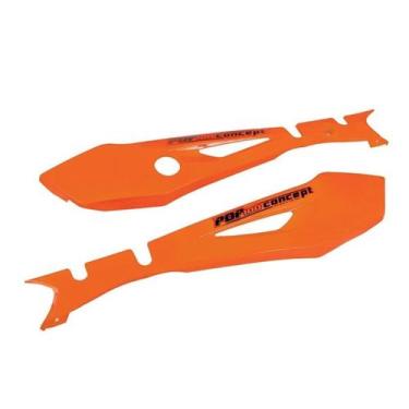 Imagem de Kit Carenagem Lateral Pro Tork Moto Honda Pop 100 2007 2008 2009 Subst