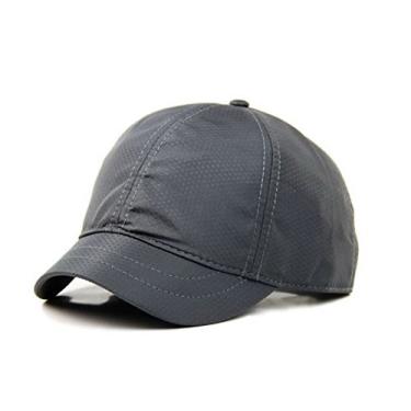 Imagem de Boné de beisebol de aba curta respirável masculino e feminino Crazy Cart ajustável, Beisebol, Quick-drying Grey, One Size