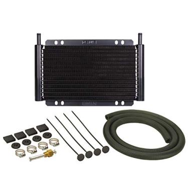 Imagem de Derale Refrigerador de óleo de transmissão de placa e barbatana série 8000 13502, preto