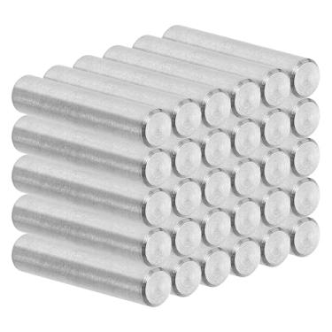 Imagem de PATIKIL Pino de cavilha de aço inoxidável de 6 mm x 30 mm, 30 peças de aço inoxidável 304 pinos de prateleira, suporte de haste, elementos de fixação de metal para prateleiras, componente de fixação