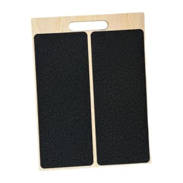 Imagem de Colaxi Placa inclinada de madeira, maca de panturrilha profissional ajustável, placa de inclinação para treinamento, academia em casa