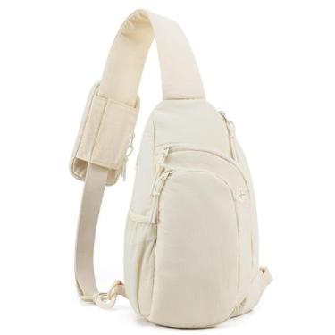Imagem de Bolsa tiracolo de nylon ecosmile Sling Bag para viagens femininas