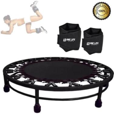 Imagem de Mini Jump Cama Elástica Profissional + Caneleira 5 Kg - Infinity