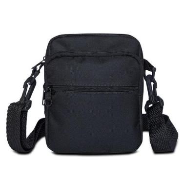 Imagem de Shoulder Bag Preta Lisa Pequena Transversal - 56.283.572 PAULO HENRIQU