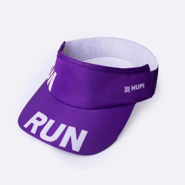 Imagem de Viseira para Corrida HUPI RUN Roxo Liso, Roxo