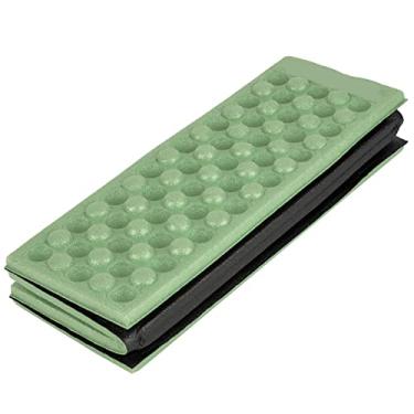 Imagem de Seate de Acampamento de Espuma, Almofada Assento Dobrável à Prova d'água, Com Tapete Acampamento Portátil para Atividades Ao Ar Livre (Preto verde)