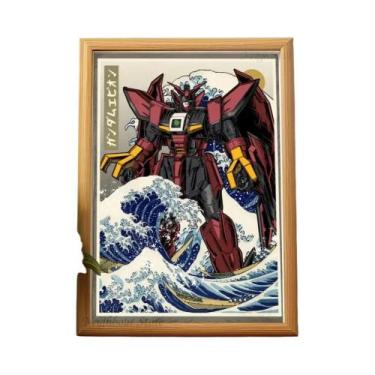Imagem de Kawaii Japonês Estilo Showa Gundam Poster Adesivos Hd Arte Murais De P