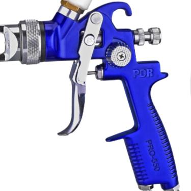 Imagem de PISTOLA PINTURA HVLP 1,4MM 600ML MANOMETRO REGULADOR PRESSí O - PDR