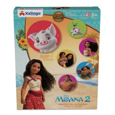 Imagem de Jogo Da Memória Big Moana 2 - 32 Peças Xalingo
