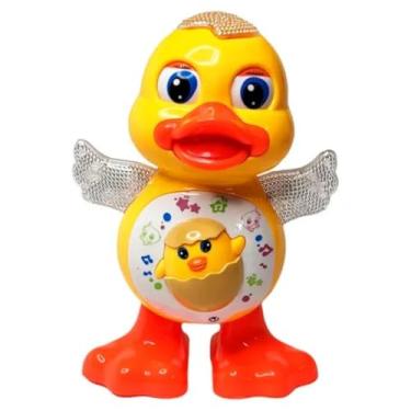 Imagem de Pato Dançante com efeitos de Luzes e Movimento – Brinquedo Infantil Interativo Premium que Dança, Canta e Encanta Bebês e Crianças!